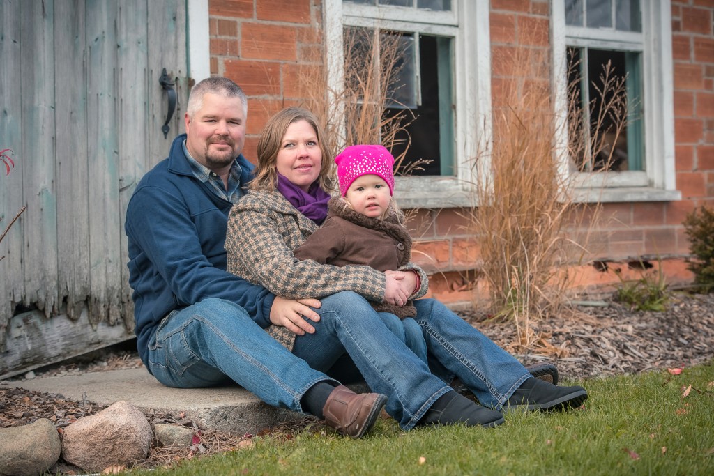 Family Photography Session on their Farm | Dresden Ontario
