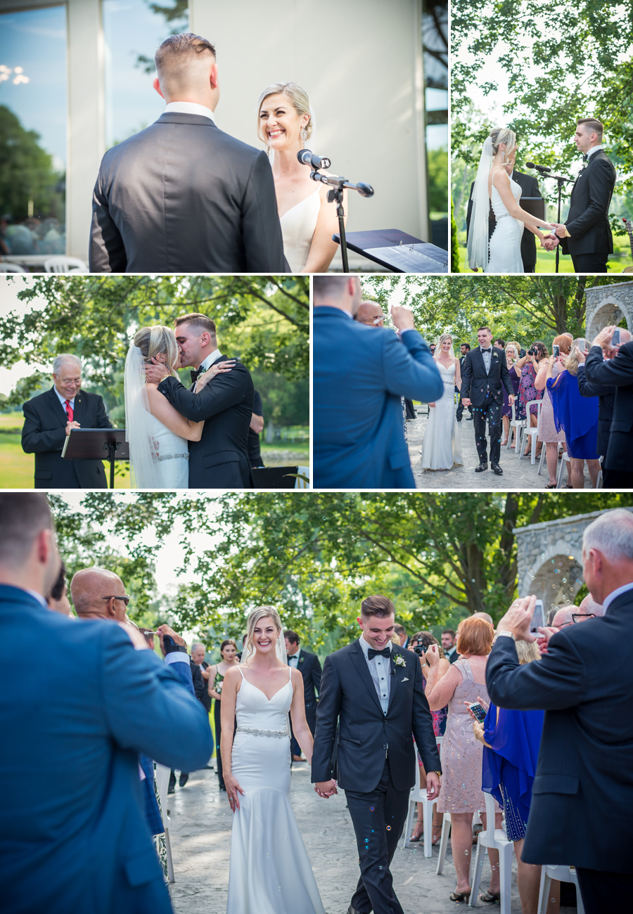 Links of Kent Patio Ceremony