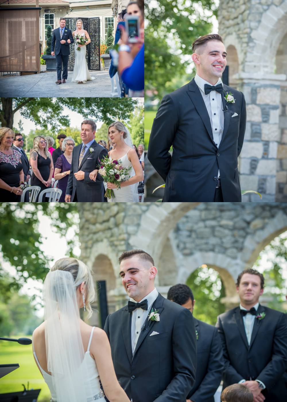 Links of Kent Wedding Ceremony