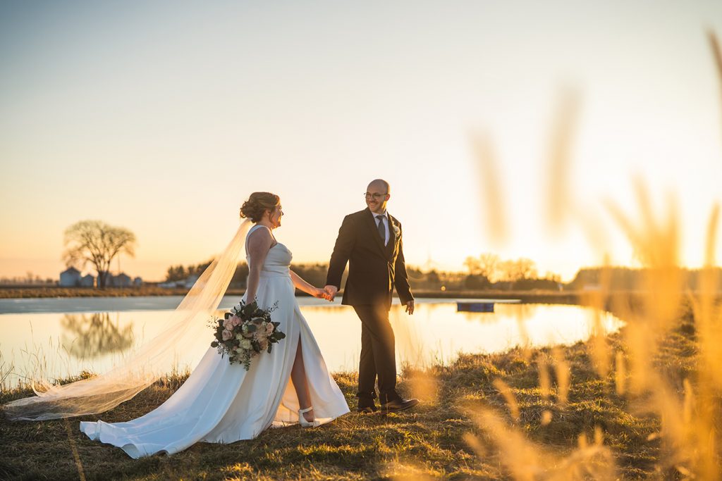 Josh & Kadianne Winter Wedding | Tanya Sinnett Chatham-Kent Wedding Photographer