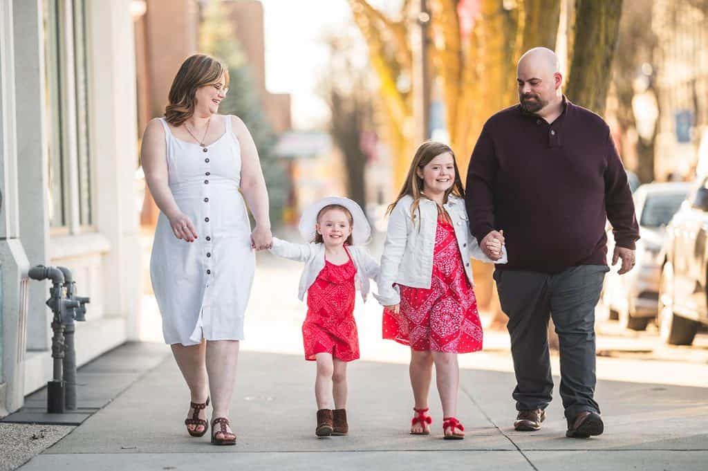 John & Jessica 10 Year Anniversary Shoot Downtown Chatham | Tanya Sinnett Chatham-Kent Photographer
