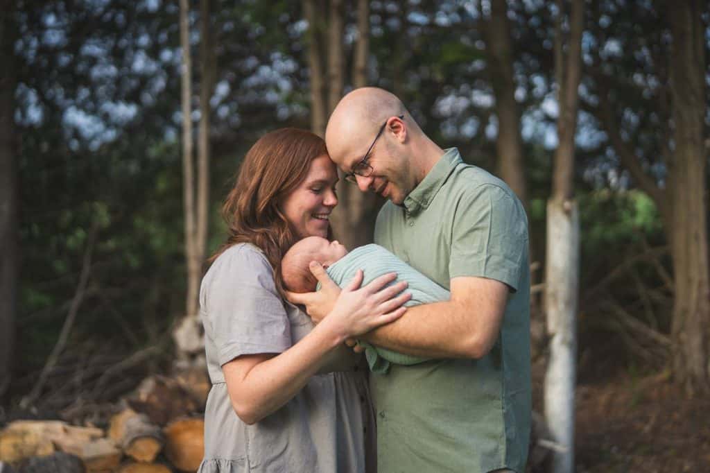 From “I Do” to “We Do Diapers” — Josh & Kadianne’s Newborn Session | Tanya Sinnett Chatham-Kent Photographer